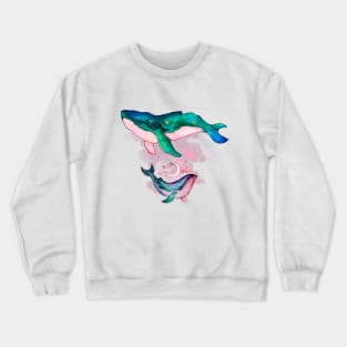 Whales in the Sky Crewneck Sweatshirt